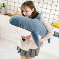 귀여운 상어 베개 봉제 인형 베개 귀엽다