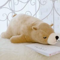 Vesti il cuscino per il corpo dell'orso polare orso kawaii
