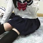 Japanese Black Sweet Transparent Sailor Uniform