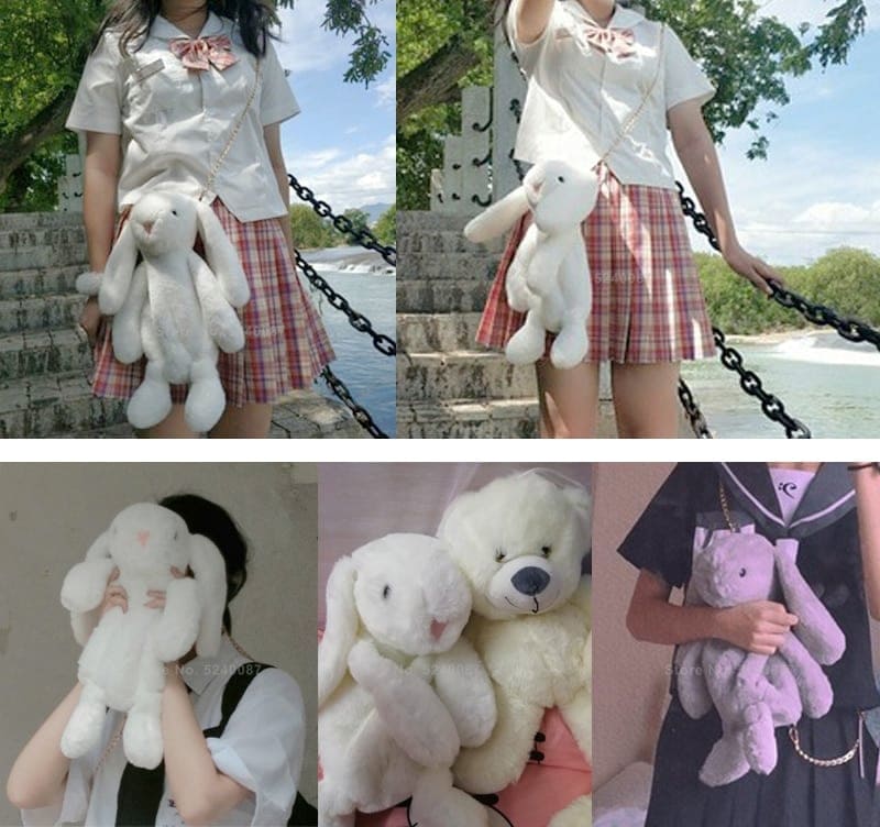 Lolita Bunny Plush Bag