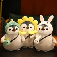 Peluche de pingüino de dibujos animados Kawaii dibujos animados kawaii