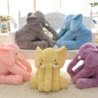 귀여운 코끼리 베개 플러시 천 코끼리 귀엽다