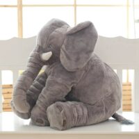 Peluche d'oreiller éléphant mignon Éléphant kawaii