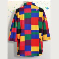 Блузка большого размера в стиле 90-х с радугой Блузка каваи