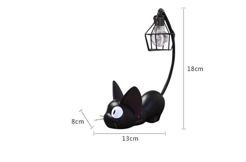 Kawaii Black Cat Lamp 2