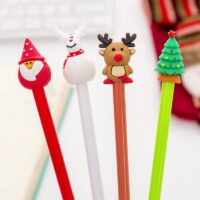 لطيف سلسلة عيد الميلاد قلم محايد عيد الميلاد كاواي
