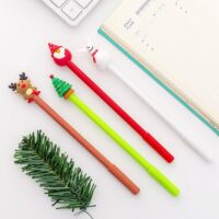 Simpatica penna neutra della serie natalizia Natale kawaii