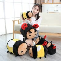 Pluszowe zabawki Kawaii Bee Biedronka Pszczoła kawaii