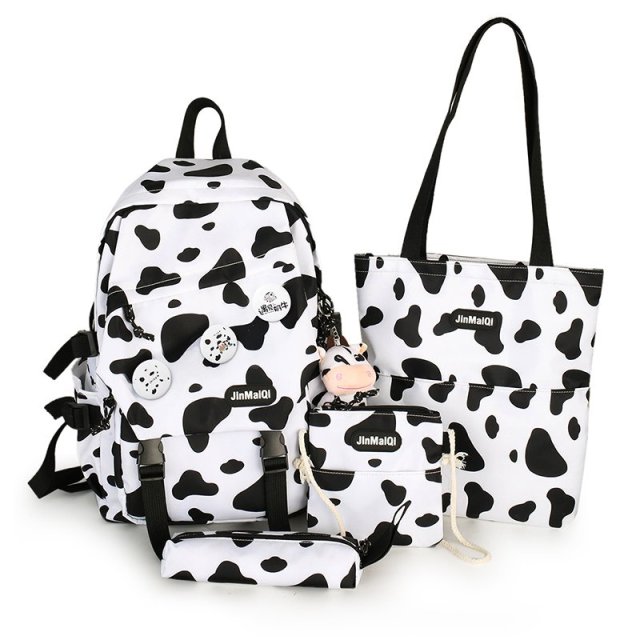 Milk Cow School Backpacks Set/4pcsMilk Cow School Backpacks Set/4pcs
