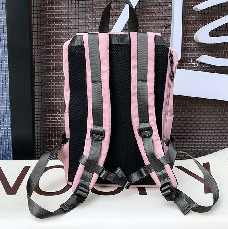 Kawaii Pink Laptop Backpack