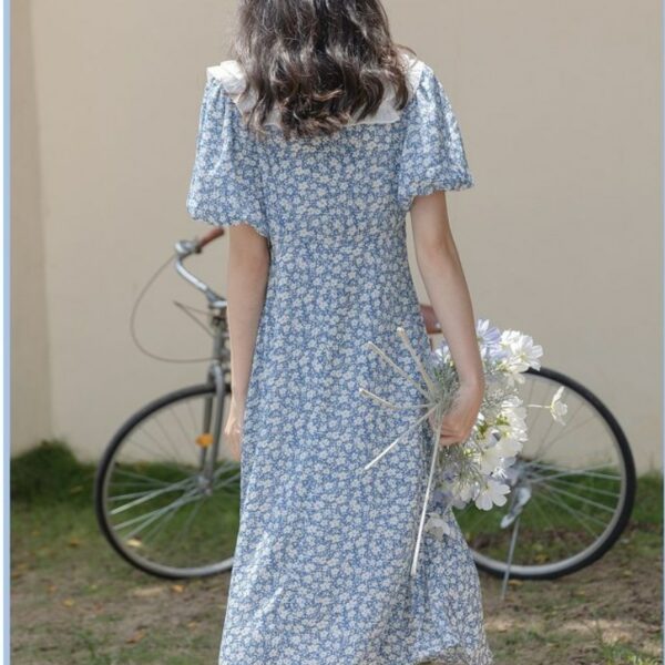 Summer Sweet Puff Sleeve Fairy Dress Fairy Dress kawaii