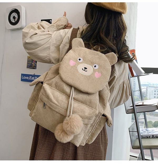 Kawaii Sweet Cartoon Bear Backpack bear kawaii