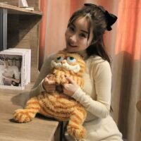 Brinquedos de pelúcia fofos para gatos gordos Gato gordo kawaii