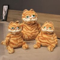 Brinquedos de pelúcia fofos para gatos gordos Gato gordo kawaii