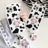 Cute Milk Cow iPhone Case Cow kawaii