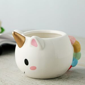 Kawaii Unicorn Ceramic Mug Ceramic Mug kawaii
