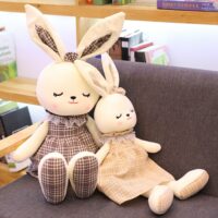 Brinquedos de pelúcia de coelho de orelhas grandes Kawaii Coelho kawaii