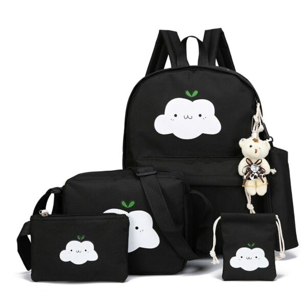 Kawaii Cloud Backpack Set Cloud kawaii