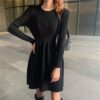 Elegant Slim Sweater Dresses kawaii
