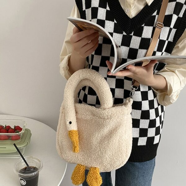 Kawaii Cartoon Goose Shoulder Bag Cute kawaii