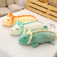 Плюшевые игрушки с мультяшным драконом Мультфильм каваи