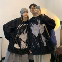 Harajuku anime print sweatshirts Harajuku-kawaii