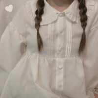Vestido branco doce Kawaii Lolita lolita kawaii