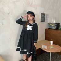 Süßes Lolita-Kleid mit Matrosenkragen Jk kawaii
