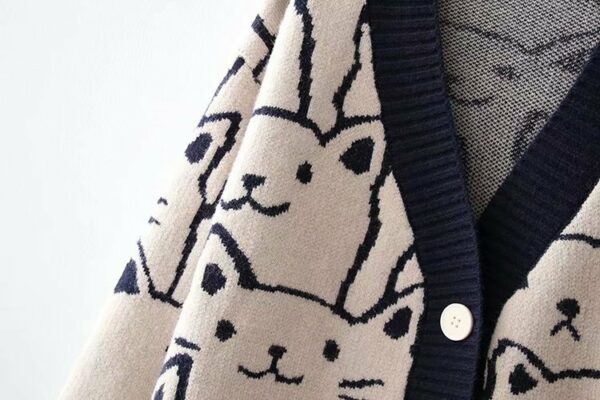 Harajuku Cute Cat Sweater Cat kawaii