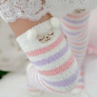 Schattige Japanse Mori Girl dij hoge sokken Leuke kawaii