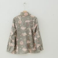 Мягкие рубашки с кроликом для девочек японский каваи