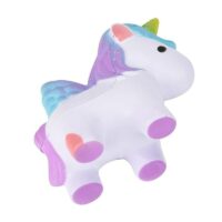 Squishy kawaii de unicornio de colores Unicornio kawaii