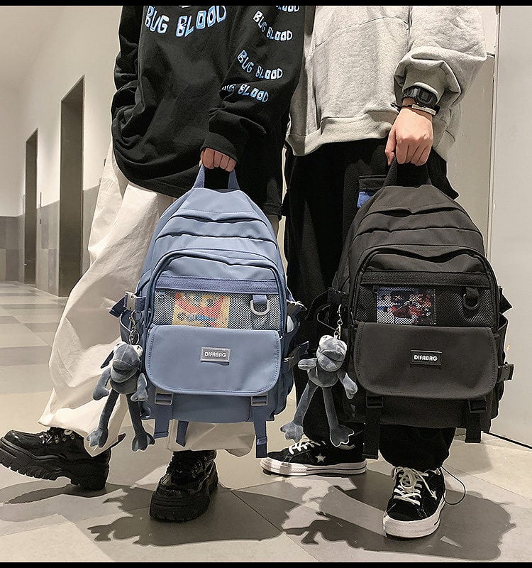 Kawaii Nylon Student Backpack