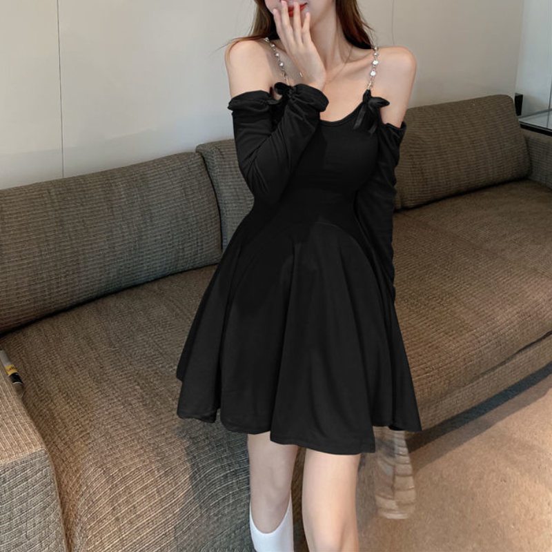Korean Kawaii Sexy Sweater Dress