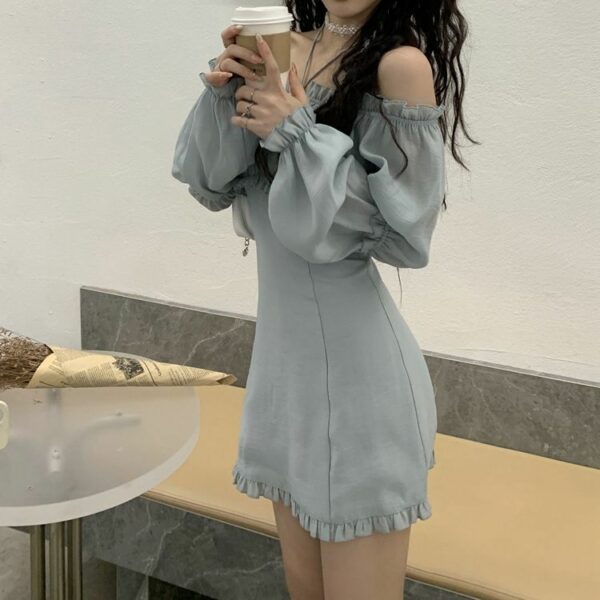 Korean Long Sleeve Fairy Dress Fairy Dress kawaii