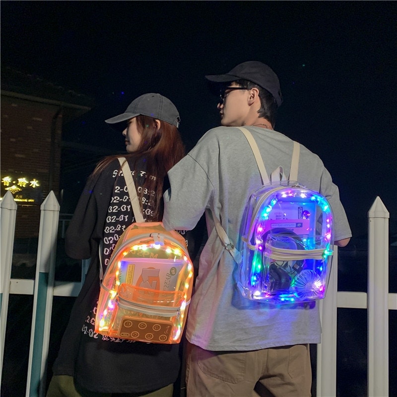 Kawaii LED Lights Backpack