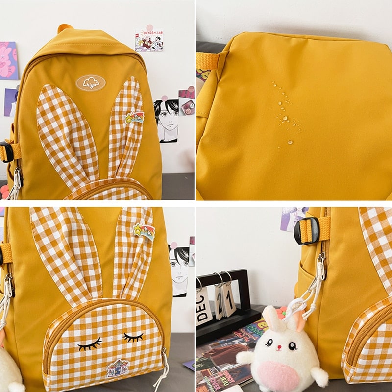 Kawaii Korea Bunny Ear Backpack