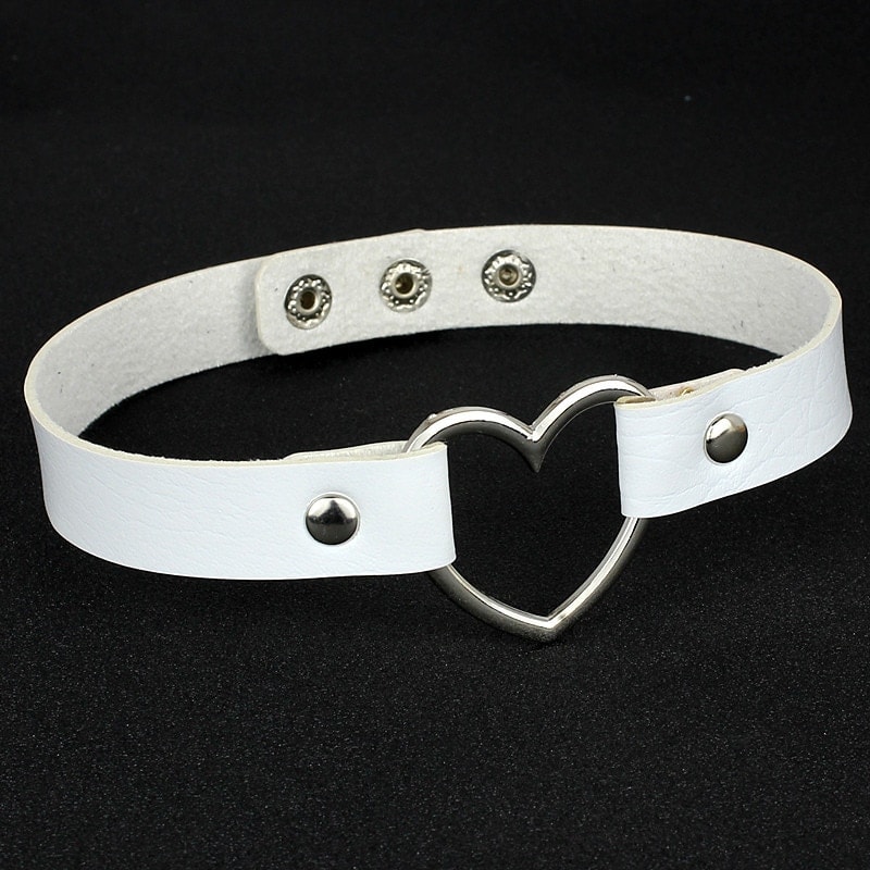 Vegan Heart Collar Heart kawaii Vegan Heart Collar Heart kawaii