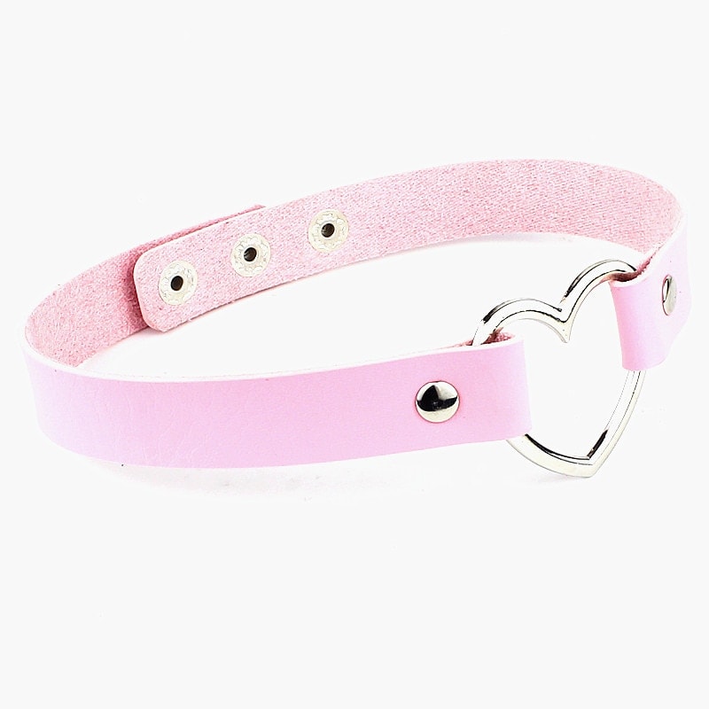 Vegan Heart Collar Heart kawaii Vegan Heart Collar Heart kawaii