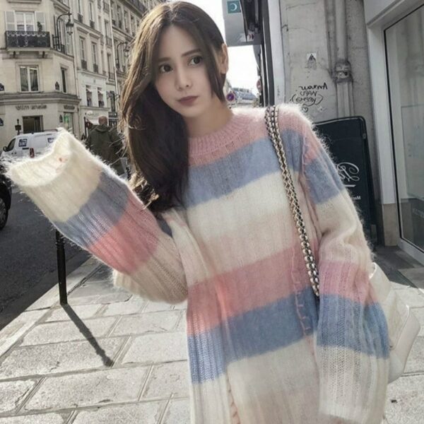 Kawaii Mohair Ins style Sweater Cute kawaii