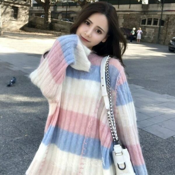 Kawaii Mohair Ins style Sweater Cute kawaii