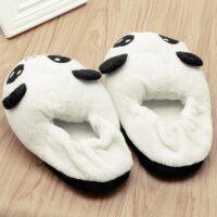 Lindas pantuflas de panda panda kawaii