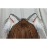 orelhas de gato cinza