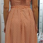 Vintage Summer Dot Midi Dress