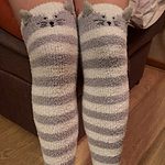 Cute Japanese Mori Girl Thigh High Socks