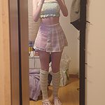 Kawaii School Girl High Waist Plaid Mini Skirt