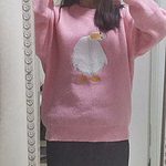 Kawaii Korean Style Duck Sweater