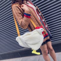 Mini torba na ramię Kawaii z kurczakiem Kawaii z kurczaka