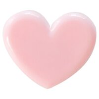 Clipes pequenos rosa coração kawaii 10 unidades Coração kawaii