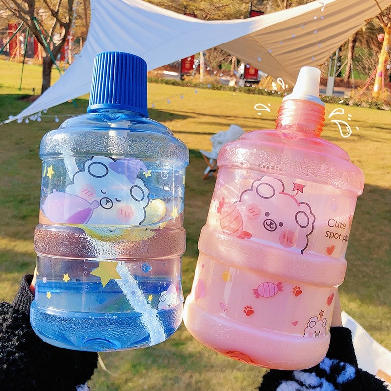 Kawaii Bear Water Bottle 1000ml